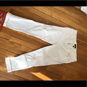 Banana republic boyfriend jean crops